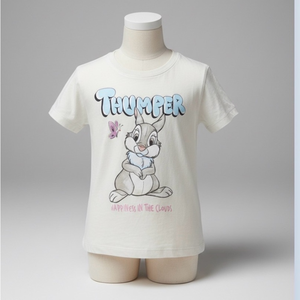 Zara Disney Thumper Graphic Tee - White‎